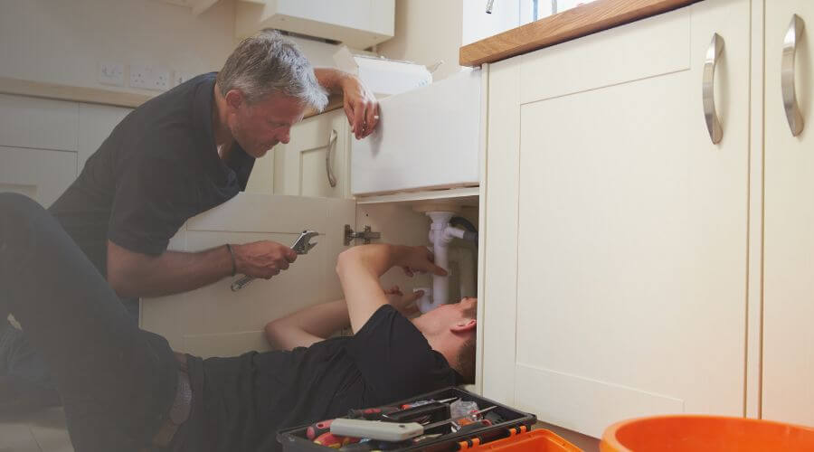 Professional burst pipe repair services in Ingalls, KS